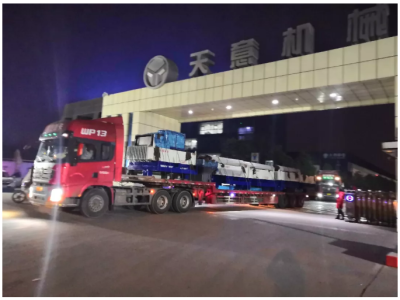 年終歲末天意機(jī)械發(fā)貨忙 加班加點(diǎn)為市場(chǎng)！
